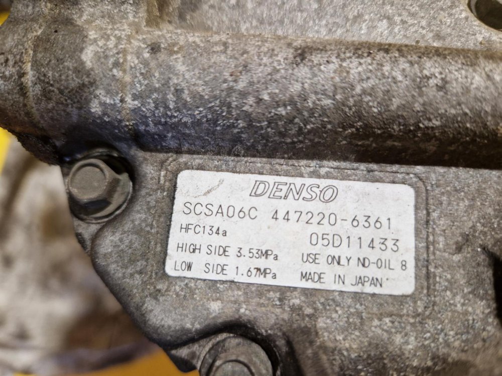 KOMPRESOR KLIMATIZACE 447220-6361 TOYOTA COROLLA - 1.4, 1.6, 1.8 - 18371