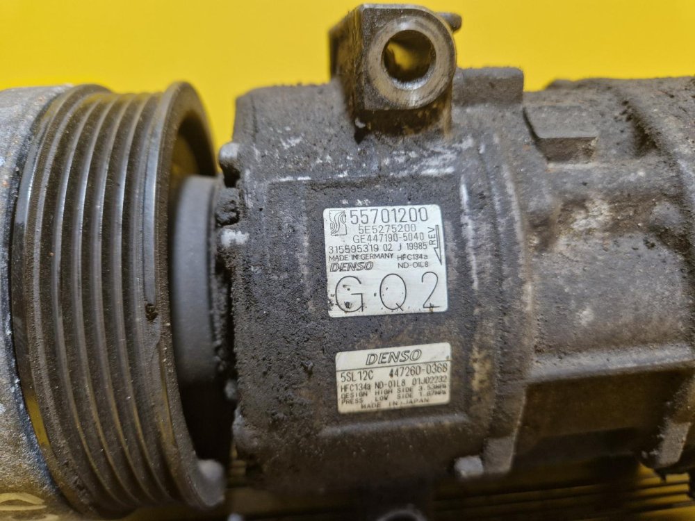 KOMPRESOR KLIMATIZACE 55701200 OPEL CORSA D, CORSA E - 1.0, 1.2, 1.4 16V - 16020