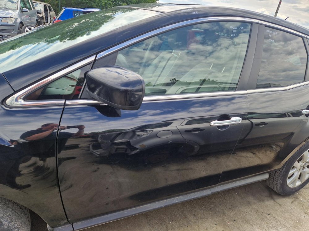 LEVÉ PŘEDNÍ DVEŘE MAZDA CX7 (ER), ČERNÉ A3F - 19441