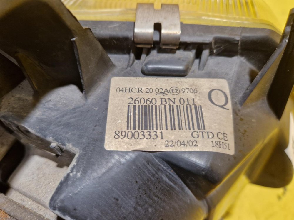 LEVÉ PŘEDNÍ SVĚTLO NISSAN ALMERA II - 20134 LEVÉ PŘEDNÍ SVĚTLO NISSAN ALMERA II - 20134