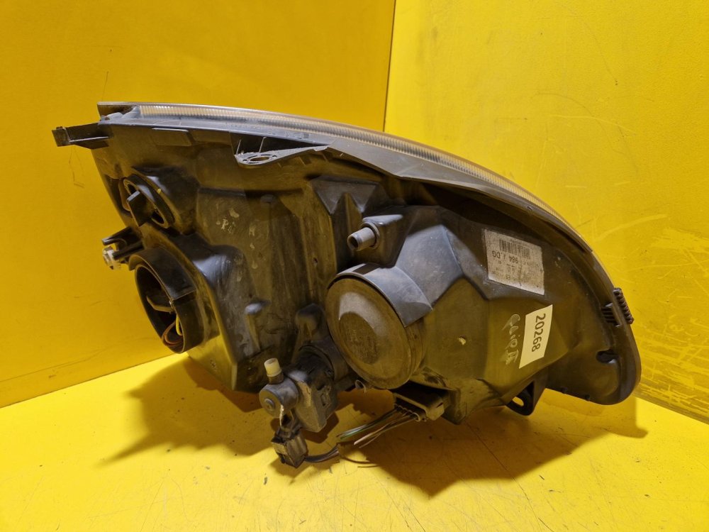 LEVÉ PŘEDNÍ SVĚTLO RENAULT CLIO II / THALIA I, FACELIFT, ČERNÉ - 20268