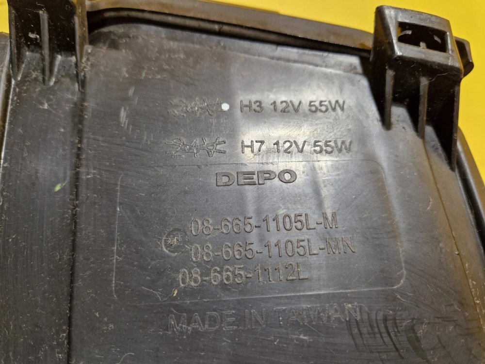 LEVÉ PŘEDNÍ SVĚTLO ŠKODA FABIA I - 20272 LEVÉ PŘEDNÍ SVĚTLO ŠKODA FABIA I - 20272