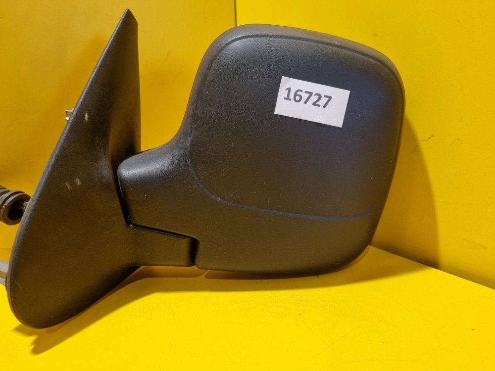 LEVÉ ZRCÁTKO CITROEN BERLINGO I / PEUGEOT PARTNER I , ČERNÉ, NELAKOVANÉ , MANUÁLNÍ - 16727 LEVÉ ZRCÁTKO CITROEN BERLINGO I / PEUGEOT PARTNER I , ČERNÉ, NELAKOVANÉ , MANUÁLNÍ - 16727