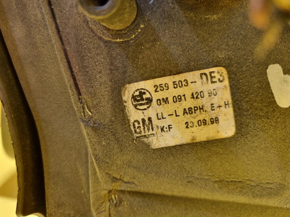 LEVÉ ZRCÁTKO OPEL ASTRA G , STŘÍBRNÉ, ELEKTRICKÉ - 16955