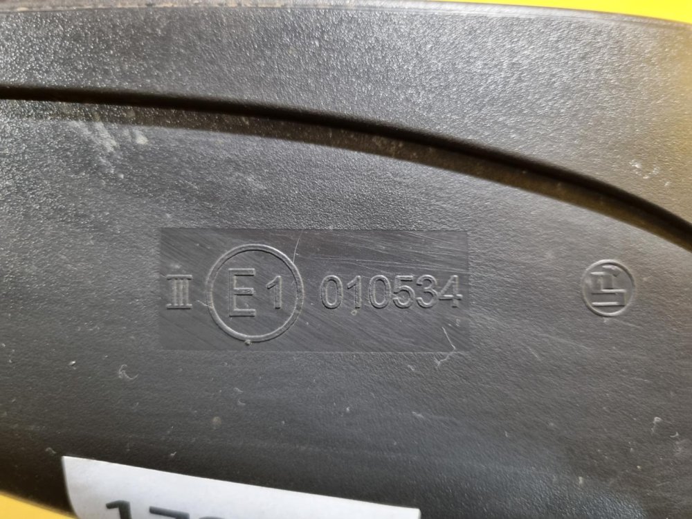 LEVÉ ZRCÁTKO OPEL ASTRA G , STŘÍBRNÉ, ELEKTRICKÉ - 17245