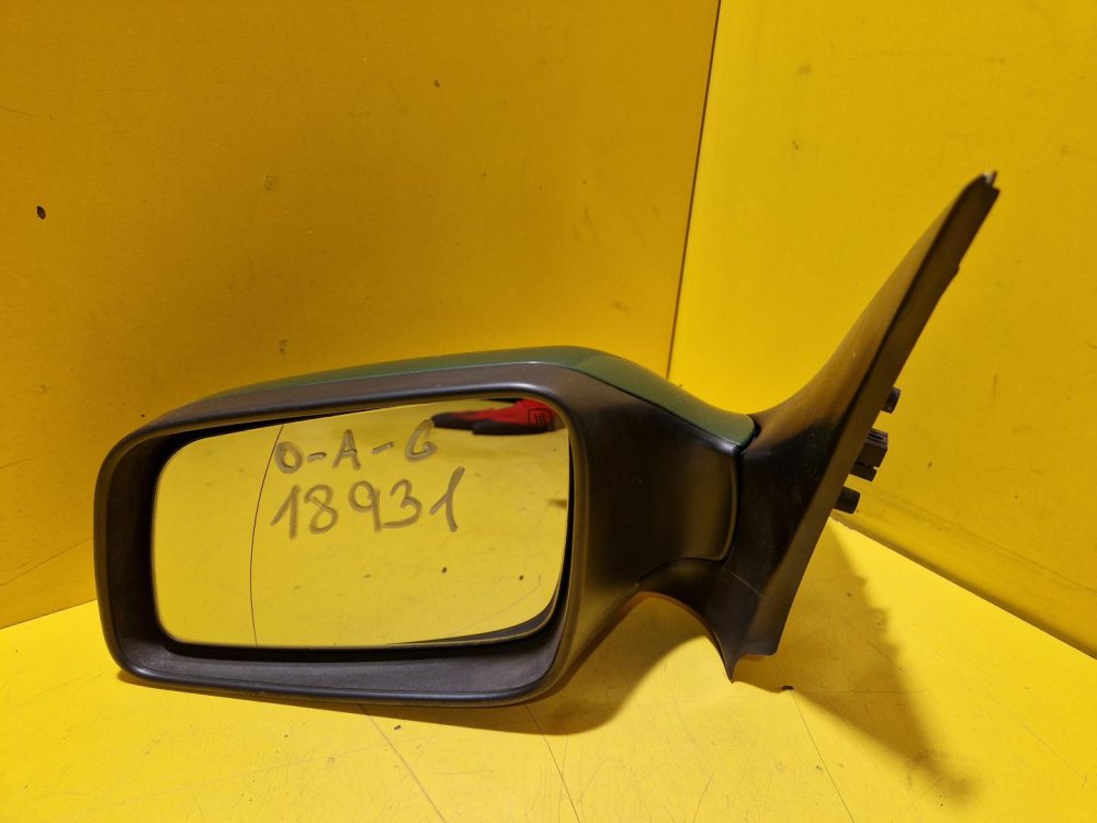 LEVÉ ZRCÁTKO OPEL ASTRA G , ZELENÉ, ELEKTRICKÉ - 18931