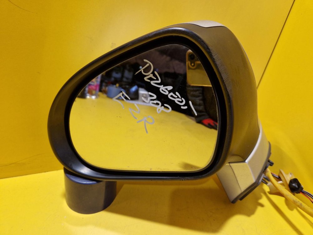 LEVÉ ZRCÁTKO PEUGEOT 308 I / 207, STŘÍBRNÉ EZR, ELEKTRICKÉ - 17832