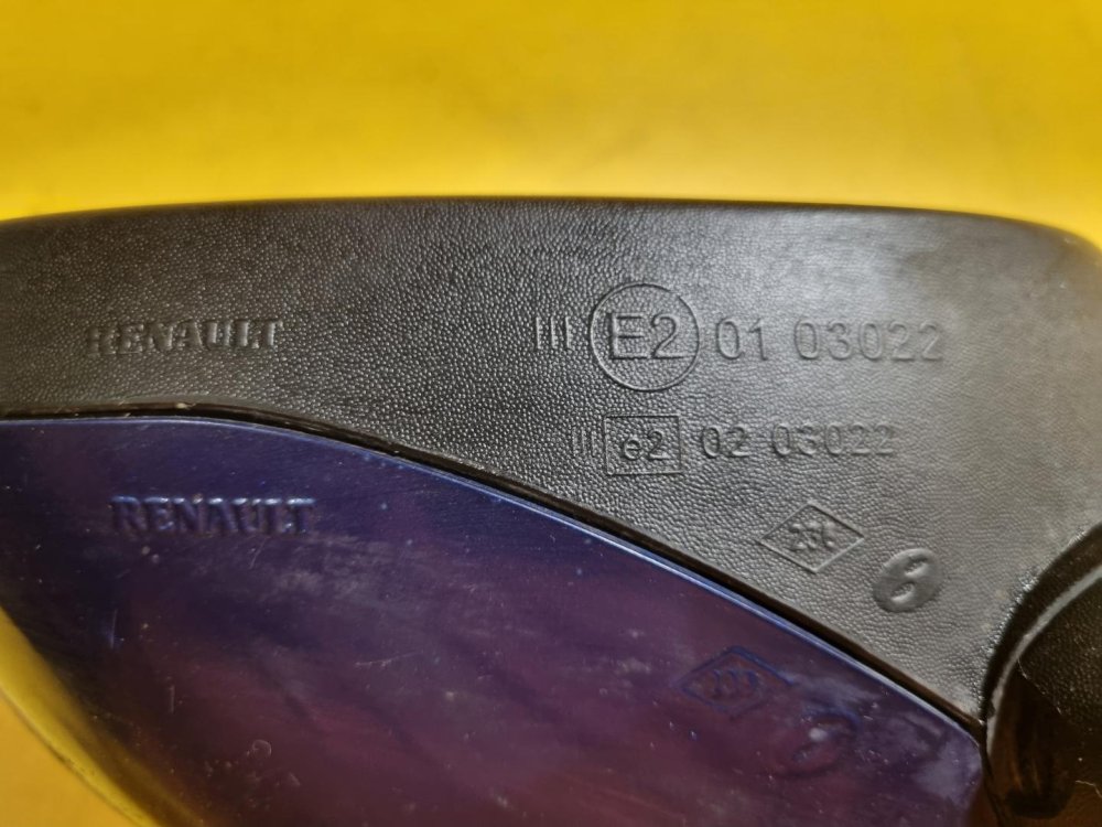 LEVÉ ZRCÁTKO RENAULT MODUS, MODRÉ, ELEKTRICKÉ - 17063