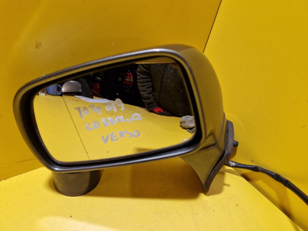 LEVÉ ZRCÁTKO TOYOTA COROLLA VERSO II, ŠEDÉ, ELEKTRICKÉ - 17924