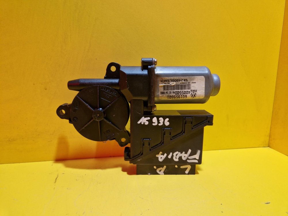 LEVÝ PŘEDNÍ MOTOREK STAHOVAČKY OKNA 6Q1959801 - ŠKODA FABIA I, FABIA II, ROOMSTER / VW POLO IV / SEAT IBIZA III, CORDOBA II - 15936 LEVÝ PŘEDNÍ MOTOREK STAHOVAČKY OKNA 6Q1959801 - ŠKODA FABIA I, FABIA II, ROOMSTER / VW POLO IV / SEAT IBIZA III, CORDOBA II - 15936
