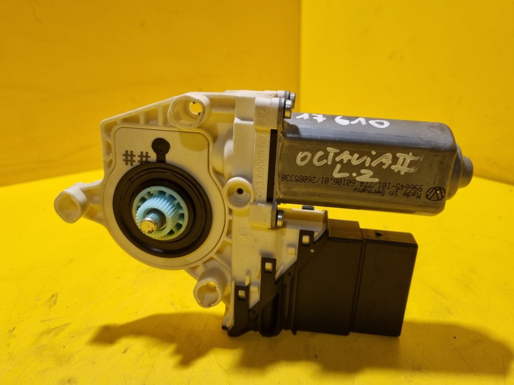 LEVÝ ZADNÍ MOTOREK STAHOVAČKY OKNA 1K0959703E - ŠKODA OCTAVIA II / VW TOURAN, GOLF V... / SEAT ALTEA, TOLEDO III... - 17610