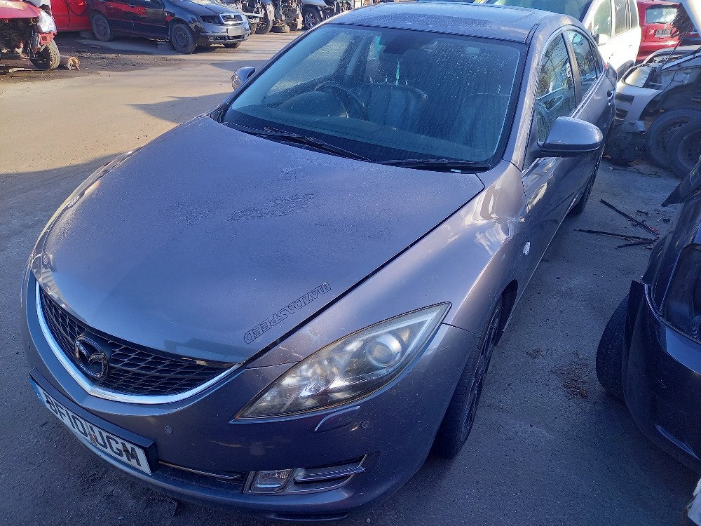 Mazda 6 II ( GH ) 2.2 MZR-CD ( R2AA ) 136kW r.2010 šedá na náhradní díly