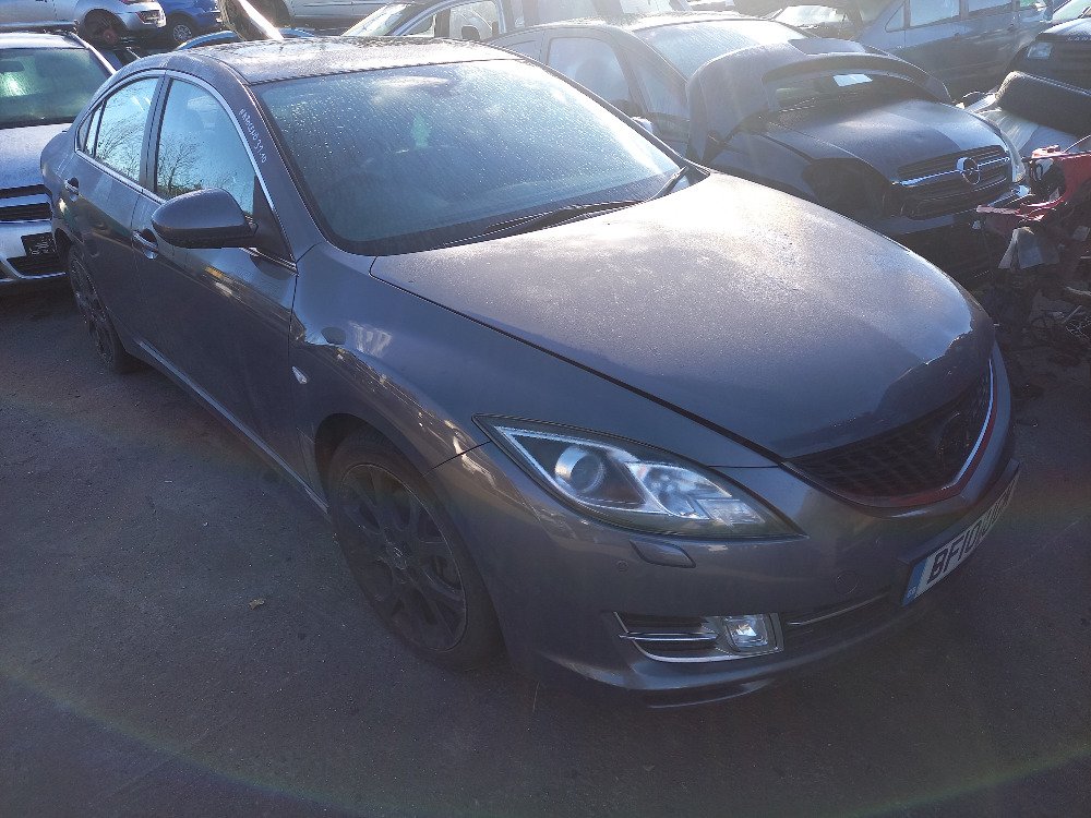 Mazda 6 II ( GH ) 2.2 MZR-CD ( R2AA ) 136kW r.2010 šedá na náhradní díly