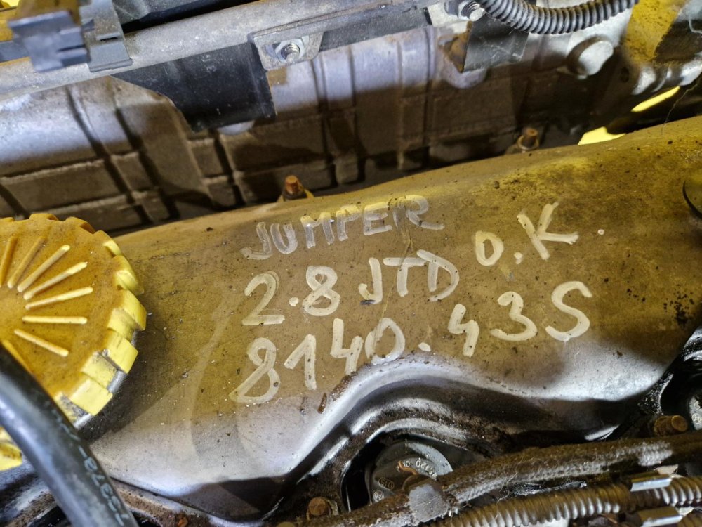 MOTOR 8140.43S - 2.8 HDI, JTD - 94KW, CITROEN JUMPER, PEUGEOT BOXER, FIAT DUCATO, IVECO DAILY III - 20190