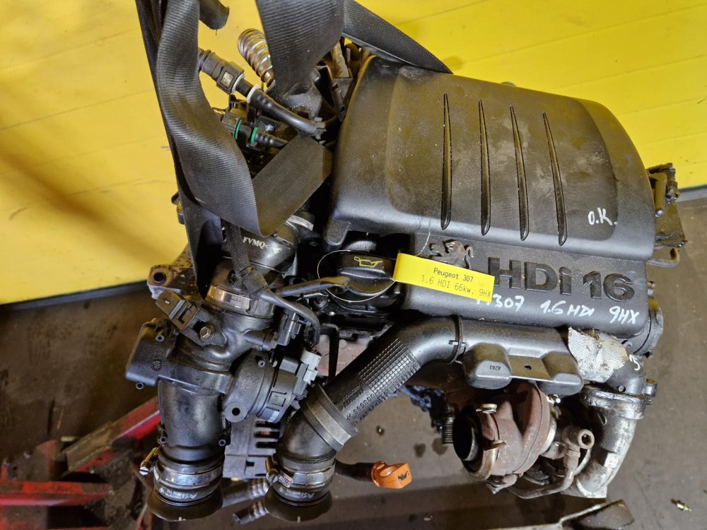 Motor 9HX 1.6 HDi / TDCi / MZ-CD 66kW / 80kW - Peugeot / Citroen / Ford / Mazda / Volvo - 20189