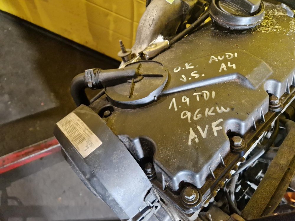 MOTOR AVF - 1.9 TDI, 96KW - ŠKODA SUPERB I / VW PASSAT B5.5 / AUDI A4 B6, A6 C5 - 20619