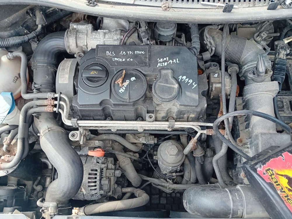 Motor BLS - 1.9 TDI 77kW - VW TOURAN, GOLF V, PASSAT B6.../ ŠKODA FABIA II, OCTAVIA II, SUPERB II.../ SEAT ALTEA, IVIZA IV, LEON II... / AUDI A3 - 19194
