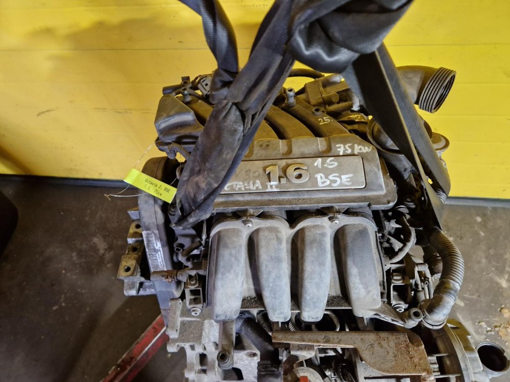 MOTOR BSE - 1.6 75kW - AUDI A3 / SEAT ALTEA, LEON, TOLEDO / ŠKODA OCTAVIA II / VW CADDY. GOLF V,VI, JETTA III, PASSAT B6, TOURAN - 20527