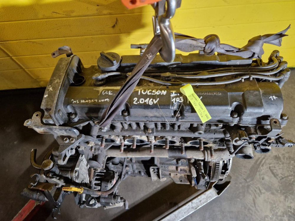 MOTOR G4GC 2.0 16V 103 KW, HYUNDAI TUCSON I - 20790 MOTOR G4GC 2.0 16V 103 KW, HYUNDAI TUCSON I - 20790