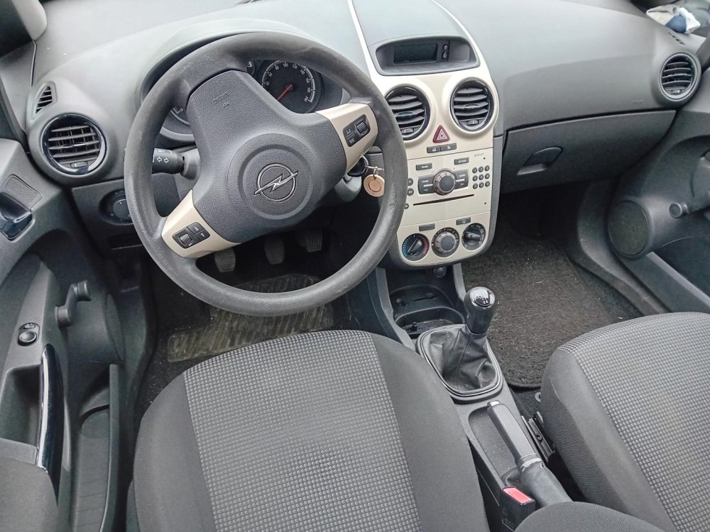 Opel Corsa D 1.2 ( Z12XEP ) 59kW r.2008 modrá Y285 na náhradní díly