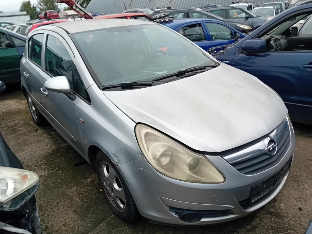 Opel Corsa D 1.3 ( Z13DTJ ) 55kW r.2007 stříbrná Z157 na náhradní díly