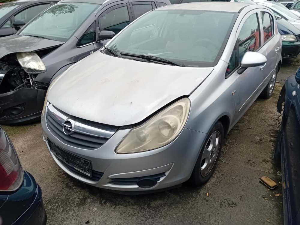 Opel Corsa D 1.3 ( Z13DTJ ) 55kW r.2007 stříbrná Z157 na náhradní díly