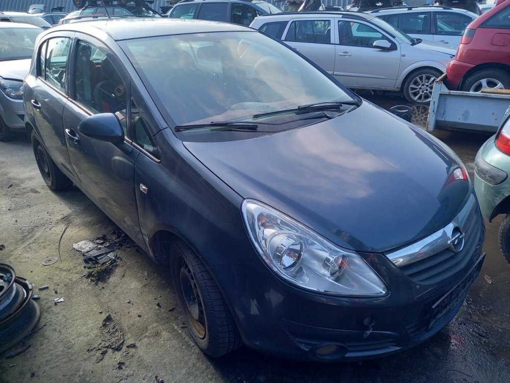 Opel Corsa D 1.3 CDI ( Z13DTJ ) 55kW r.2007 Z168 šedomodrá na náhradní díly