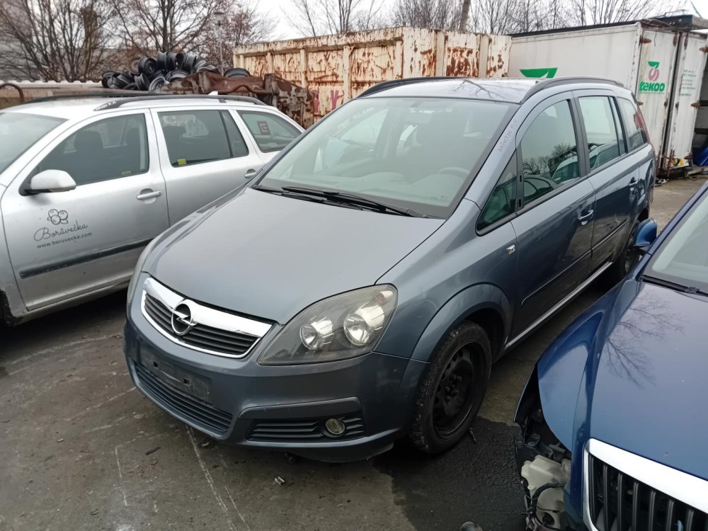 Opel Zafira 1.6 16V CNG ( Z16YNG ) 69kW r.2006 šedá Z155 na náhradní díly