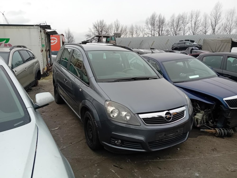Opel Zafira 1.6 16V CNG ( Z16YNG ) 69kW r.2006 šedá Z155 na náhradní díly