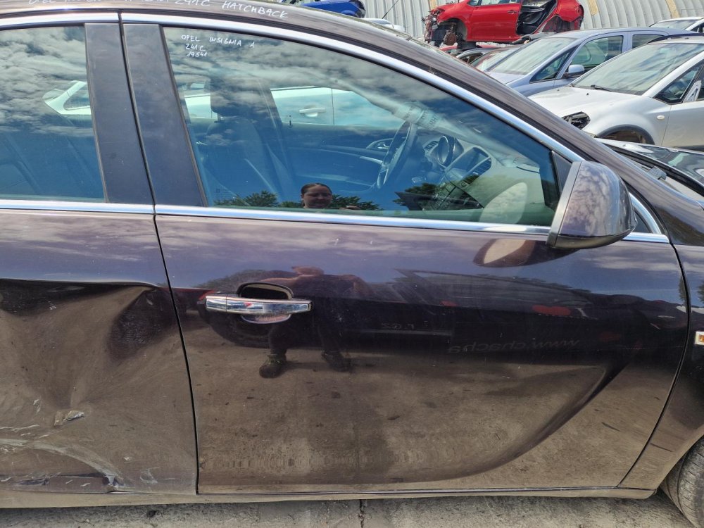 PRAVÉ PŘEDNÍ DVEŘE OPEL INSIGNIA A (G09), HNĚDÁ Z41C - 19541