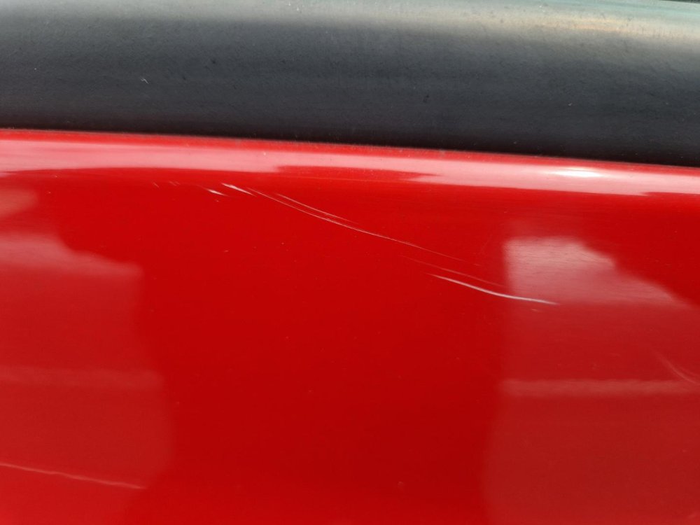PRAVÉ PŘEDNÍ DVEŘE RENAULT CLIO III, FACELIFT, ČERVENÁ 727, KOMBI - 18905