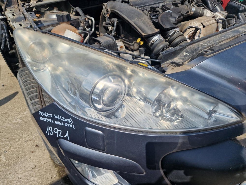 PRAVÉ PŘEDNÍ XENON SVĚTLO 96803718 PEUGEOT 308 I - 18922