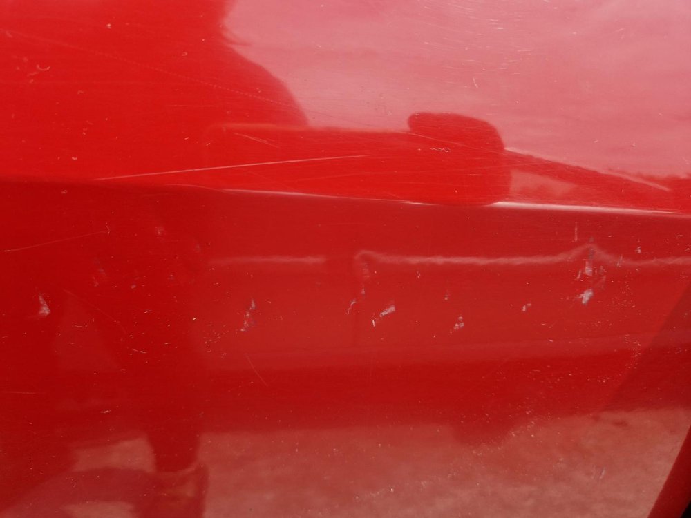 PRAVÉ ZADNÍ DVEŘE RENAULT CLIO III, FACELIFT, ČERVENÁ 727, KOMBI - 18907