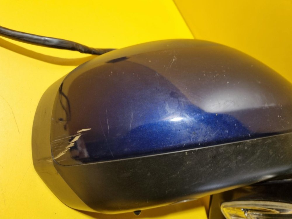 PRAVÉ ZRCÁTKO CITROEN C4 GRAND PICASSO I (UA) / CITROEN C4 PICASSO I - MODRÉ, ELEKTRICKÉ, VYHŘÍVANÉ - 16339