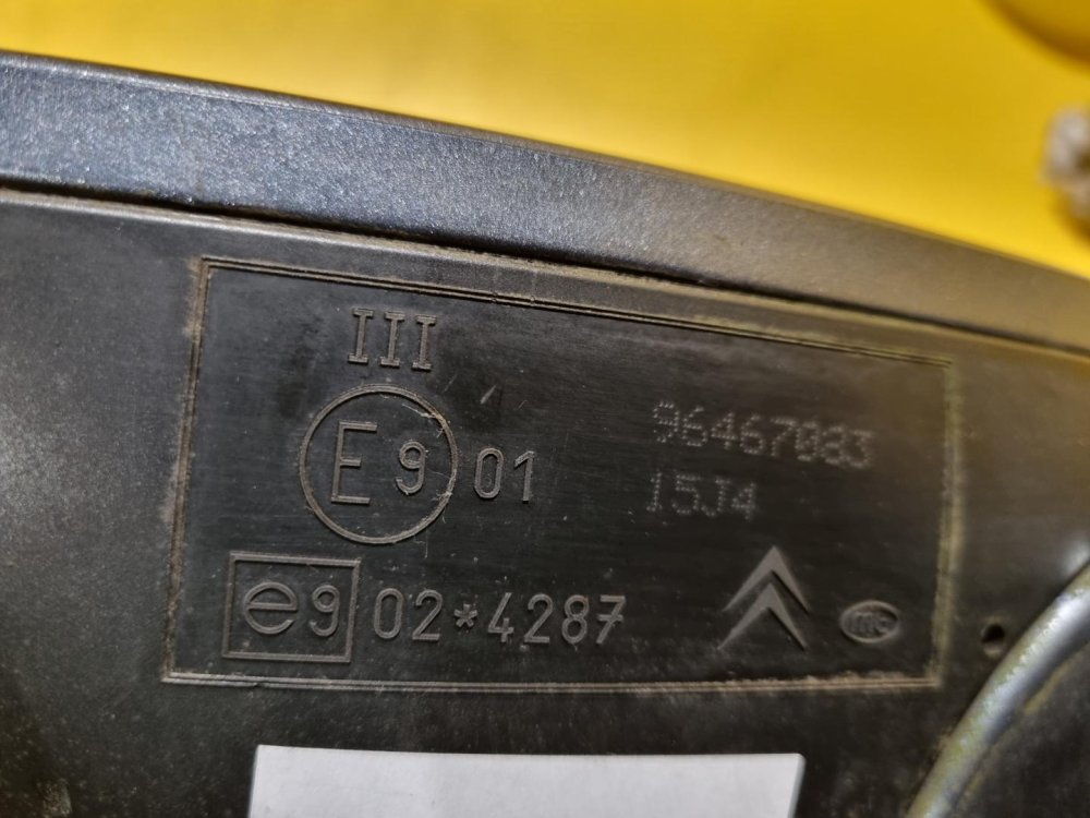 PRAVÉ ZRCÁTKO CITROEN C4 I , ŠEDÉ, VYHŘÍVANÉ, ELEKTRICKÉ - 17246