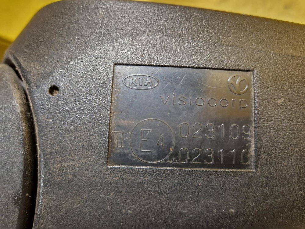 PRAVÉ ZRCÁTKO KIA CEED / PRO CEED , ČERNÉ NELAKOVANÉ, MANUÁLNÍ - 19504