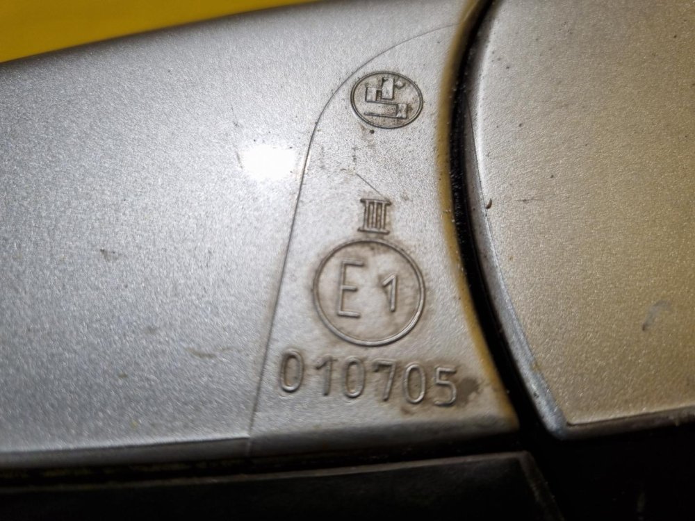 PRAVÉ ZRCÁTKO OPEL VECTRA C / SIGNUM , STŘÍBRNÉ , ELEKTRICKÉ - 16823