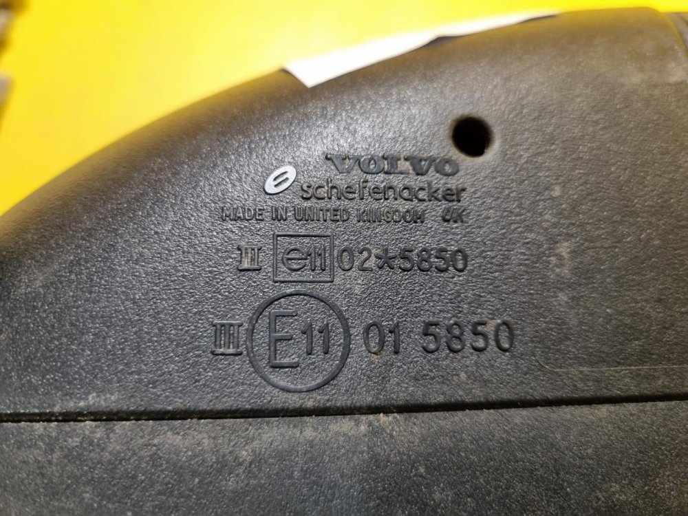 PRAVÉ ZRCÁTKO VOLVO V50 ( 545 ) , ŠEDÉ, ELEKTRICKÉ - 16882