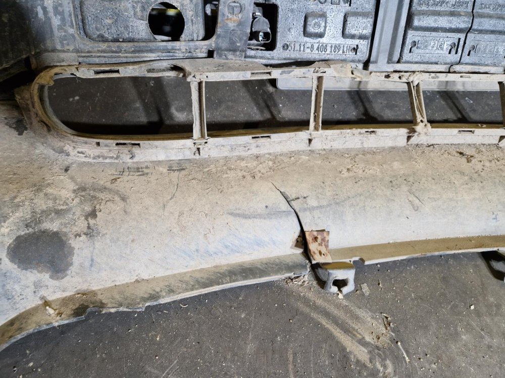 PŘEDNÍ NÁRAZNÍK BMW X5 I (E53), ČERNÝ, SE SENZORY - 20370 PŘEDNÍ NÁRAZNÍK BMW X5 I (E53), ČERNÝ, SE SENZORY - 20370