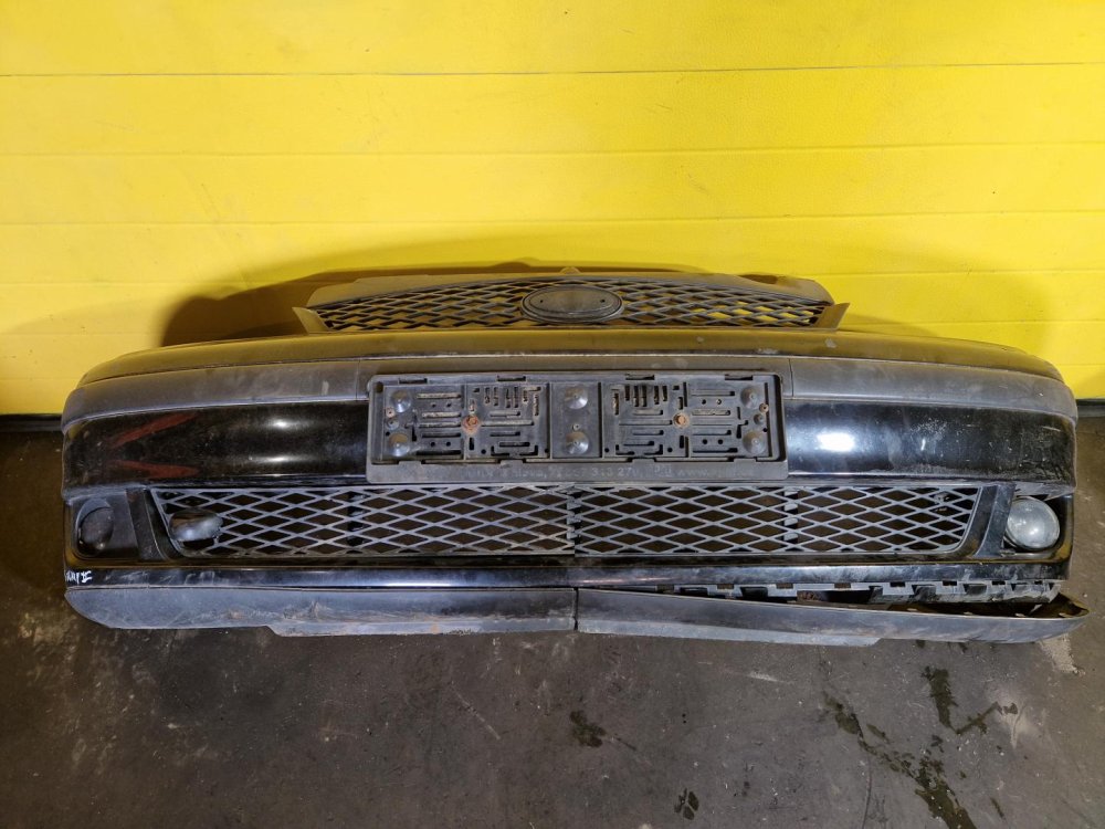PŘEDNÍ NÁRAZNÍK FORD GALAXY I (WGR), ČERNÝ, FACELIFT, S MLHOVKAMA, S OSŘIKOVAČI - 19665