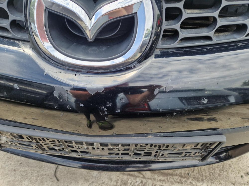 PŘEDNÍ NÁRAZNÍK MAZDA CX7 (ER), MODRÝ A3F- 19444