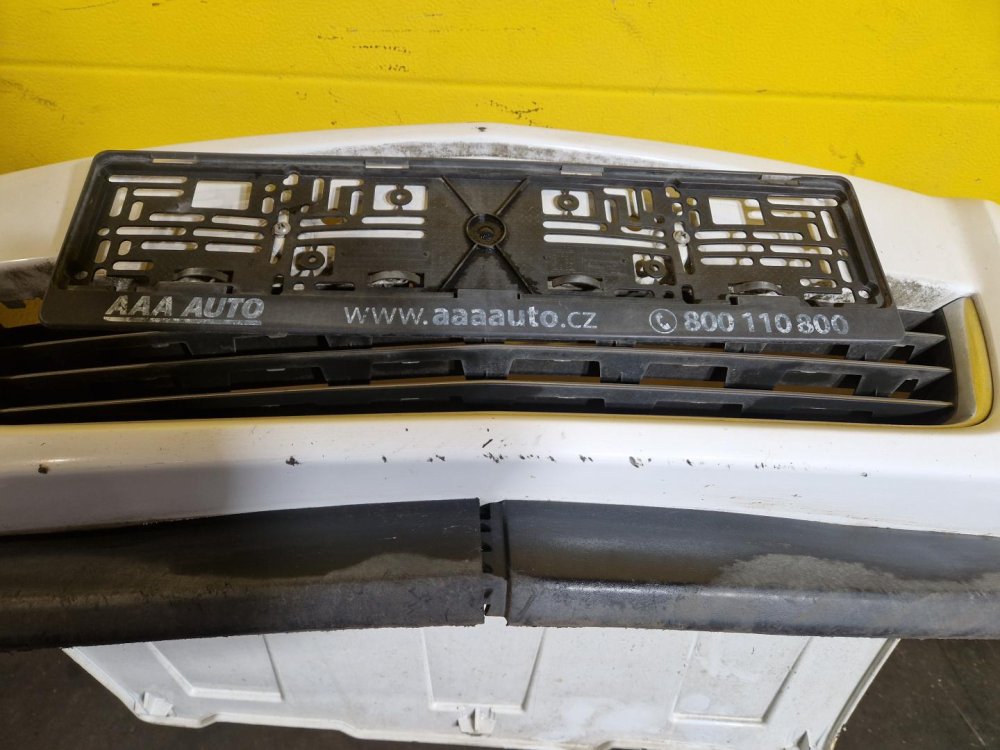 PŘEDNÍ NÁRAZNÍK OPEL ASTRA H, S MLHOVKAMI, BÍLÝ Z474, FACELIFT - 20474