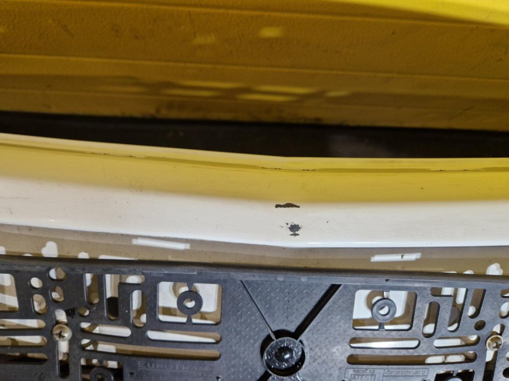 PŘEDNÍ NÁRAZNÍK OPEL ASTRA H, S MLHOVKAMI, BÍLÝ Z474, FACELIFT - 20474