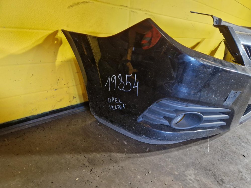 PŘEDNÍ NÁRAZNÍK OPEL VECTRA C, ČERNÝ, FACELIFT, S MLHOVKAMI - 19854