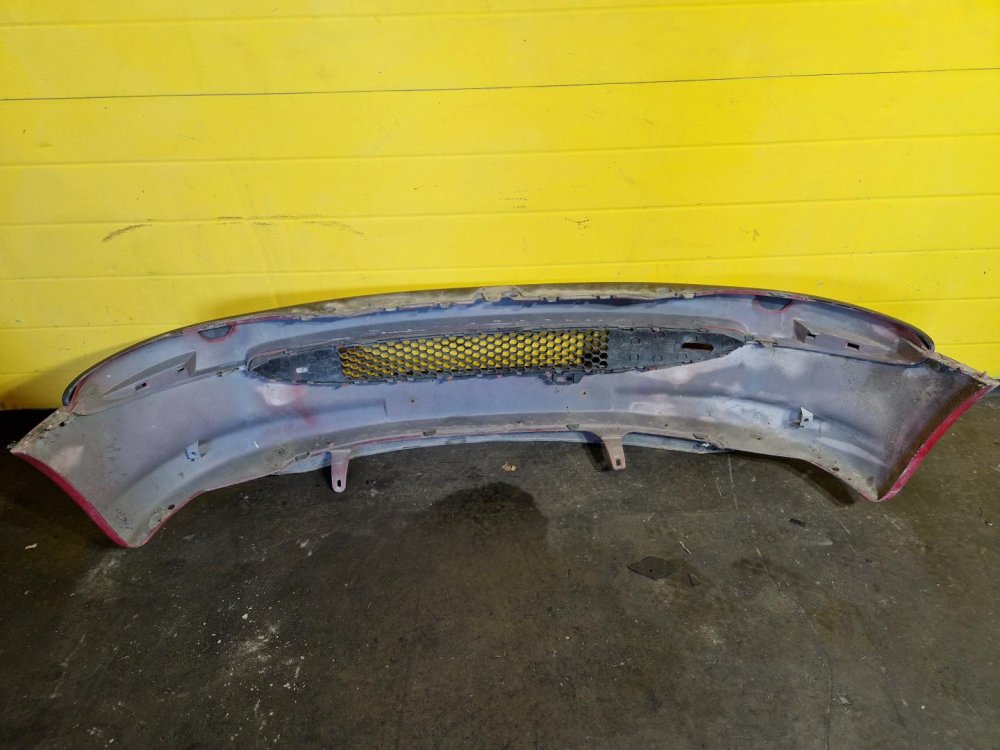 PŘEDNÍ NÁRAZNÍK PEUGEOT 206, ČERVENÝ - 19015