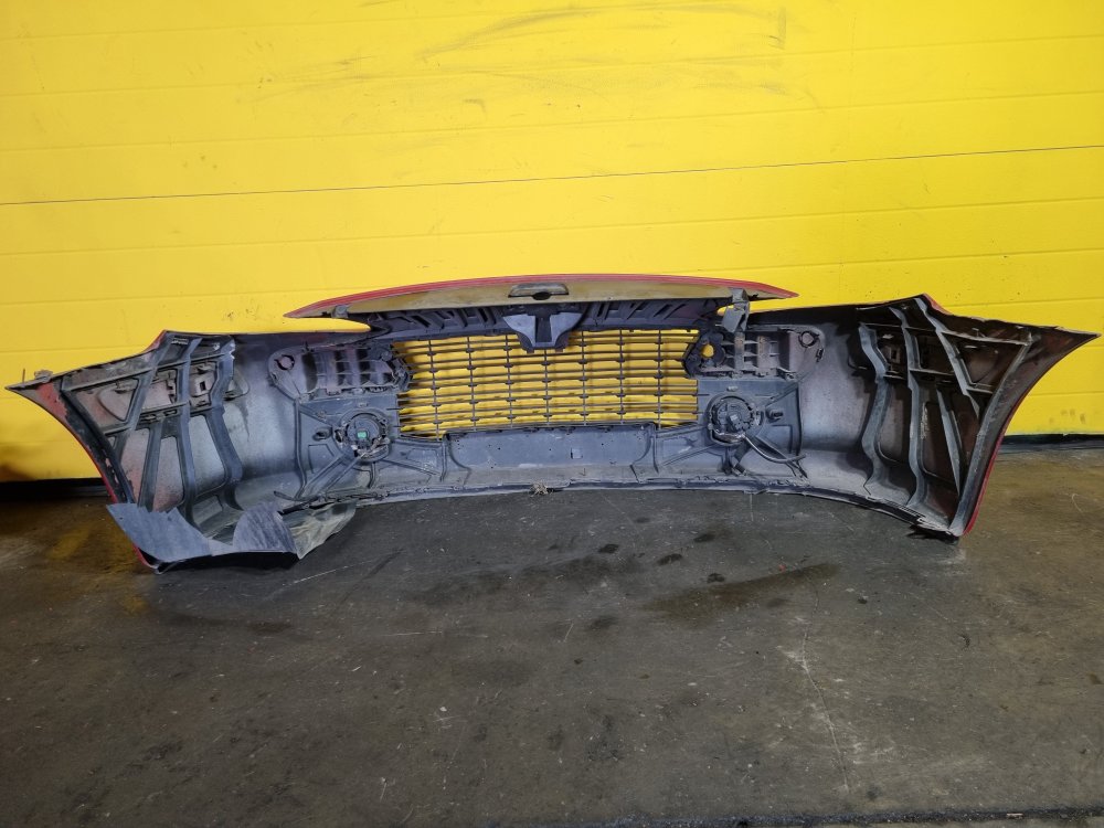 PŘEDNÍ NÁRAZNÍK PEUGEOT 307 SW, ČERVENÝ, FACELIFT - 17995