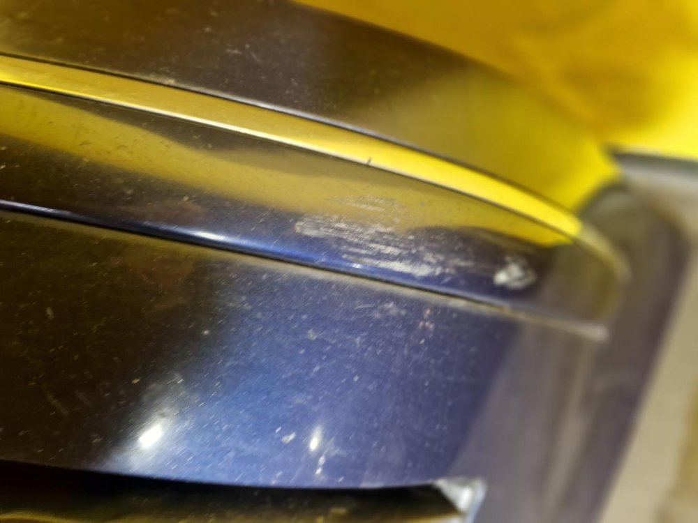 PŘEDNÍ NÁRAZNÍK VW PASSAT B5,5 - MODRÝ, S MLHOVKAMI  - 20255