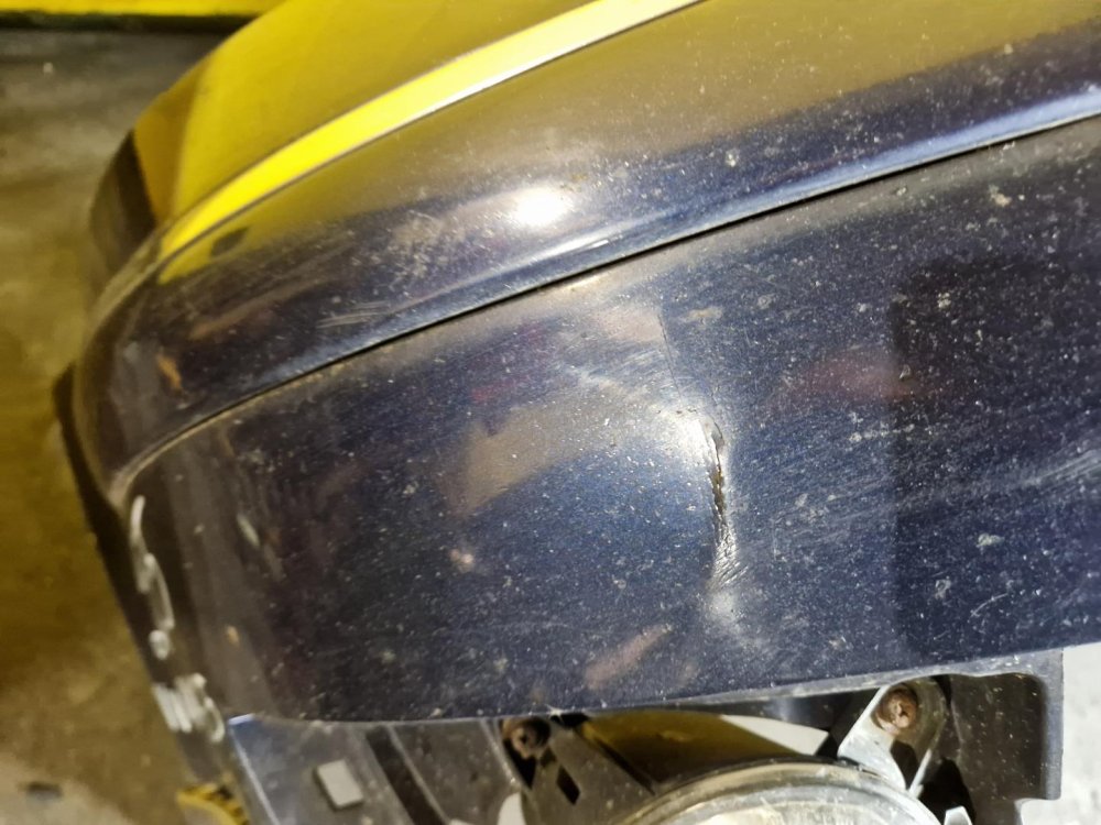 PŘEDNÍ NÁRAZNÍK VW PASSAT B5,5 - MODRÝ, S MLHOVKAMI  - 20255