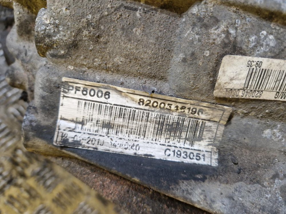 PŘEVODOVKA PF6006 - RENAULT MASTER , OPEL MOVANO, NISSAN INTERSTAR - 19239