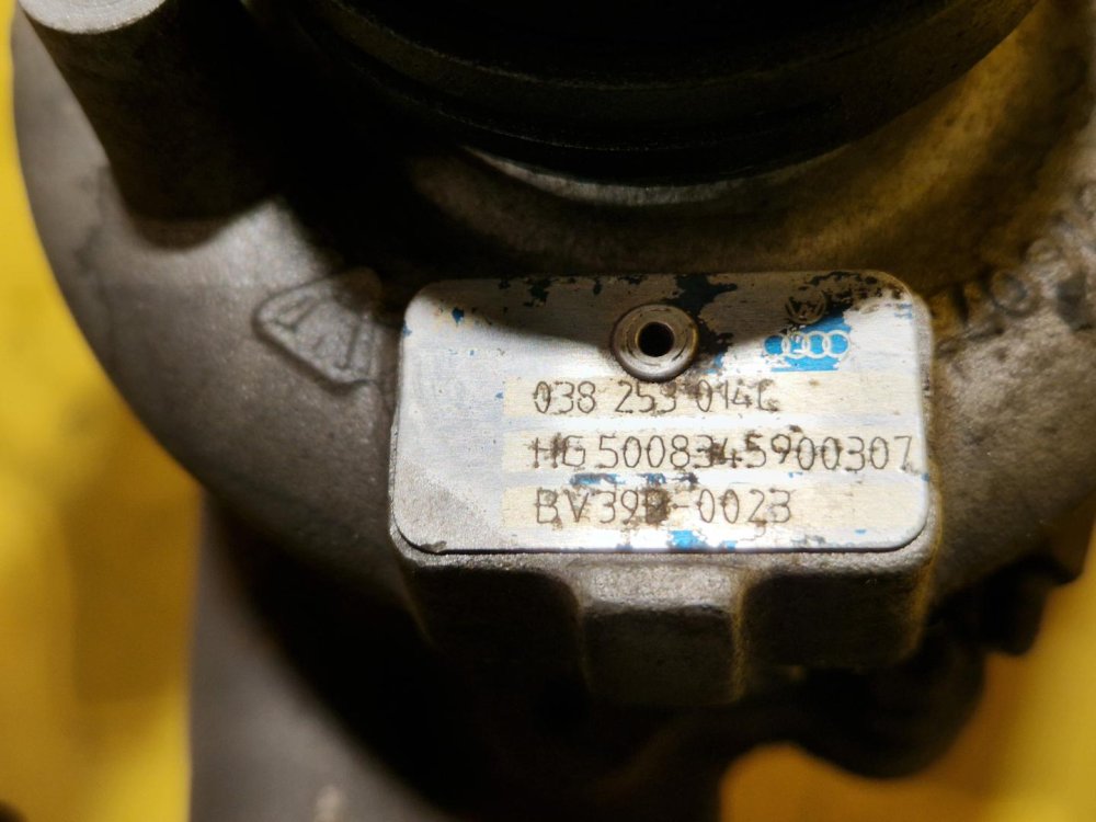 TURBO 038253014C ŠKODA / SEAT / VW / AUDI - 1.9 TDI : 66 KW, 81 KW, 96 KW - 19273